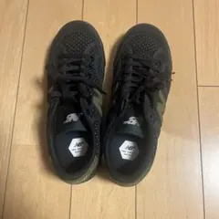 New Balance ブラック/オリーブ スニーカー　23.0㎝