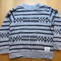 BEAMS:mini ストライプトレーナー 120cm