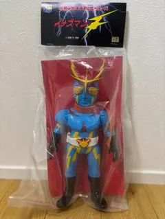 東映レトロソフビコレクション　イナズマン　未開封 Yahoo!オークション -「東映レトロソフビ イナズマン」(その他