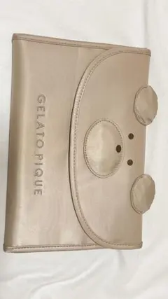 ジェラートピケのクマの母子手帳ケース