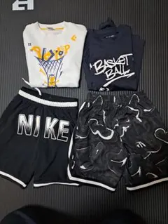 4点セット　バスケ　子供服　140 ナイキ　バスパン