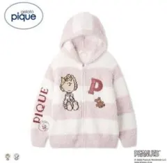 【スヌーピー】GELATO PIQUE PEANUTS ルームウェア パーカー