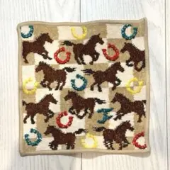 フェイラー FEILER スプリントホース ハンカチ ベージュ 午年