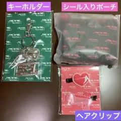 Spotify ナンバーアイ グッズ キーホルダー ヘアクリップ シール&ポーチ