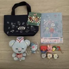 BT21 まとめ売り　トートバッグ キーホルダー ぬいぐるみ クリアファイル