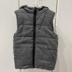 キッズ　リバーシブルダウンベスト