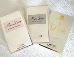 Miss Dior & J'adore 香水サンプルセット