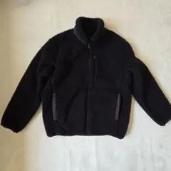 ユニクロ フリースジャケット ジップアップ ハイネック 【L】裏起毛