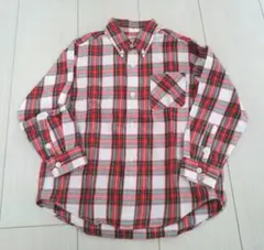 シャツ 長袖 チェック MIKI HOUSE 110