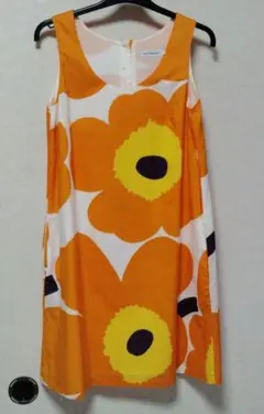 marimekko UNIKKO ノースリーブワンピース 34