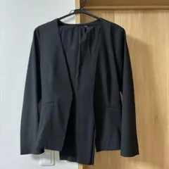 GLOBAL WORK フォーマル　スーツ　ブラック　ジャケットL パンツM