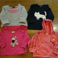 女の子 90センチパーカーこみまとめ売り