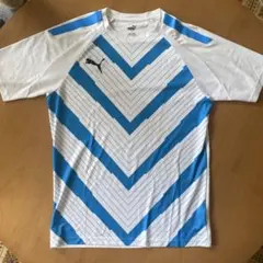 PUMA ジグザグストライプシャツ Lサイズ