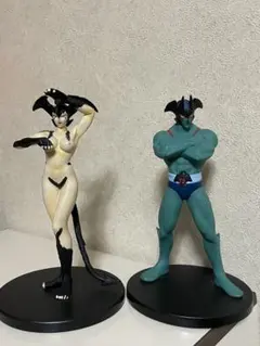デビルマン、デビルマンレディーフィギュア2体セットのサムネイル