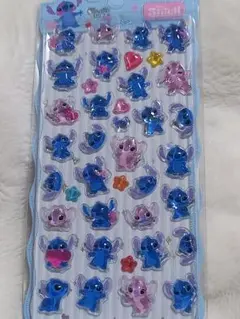 スティッチ 3D ぷっくり 立体シール