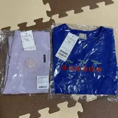 新品未使用　プティマイン　半袖Tシャツ　7分丈レギンス　110cm 2枚セット