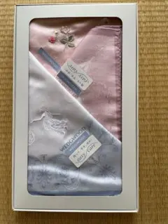 WEDGWOOD 刺繍ハンカチ 3枚セット