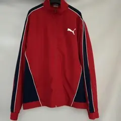 プーマ　レッド　ウィンドブレーカー　ブルゾン　Lサイズ