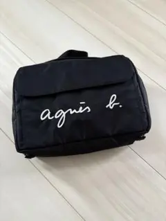 【美品】agnès b. アニエスベー おむつポーチ 黒