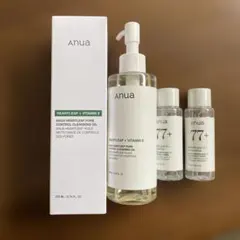 Anua クレンジングオイル 200ml & トナー 77ml 2本セット
