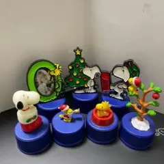 スヌーピー クリスマスフィギュア 7体セット