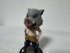 【美品】嘴平伊之助　フィギュア