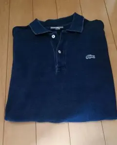 LACOSTE ラコステ ポロシャツ インディゴ デニム系