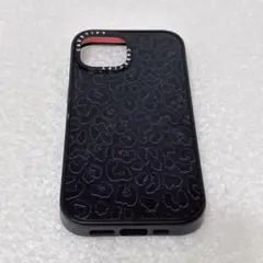 CASETiFY スマホケース iPhone15 黒 豹柄