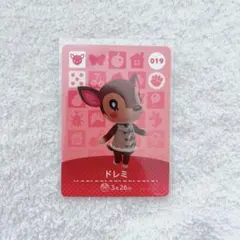どうぶつの森 amiiboカード ドレミ