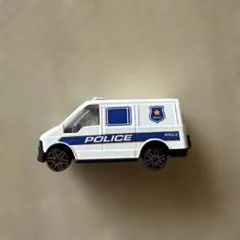 トイザらス POLICE ミニカー バンタイプ ホワイトのサムネイル