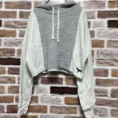 ヴィクトリアシークレット PINK クロップド パーカー ショート丈 S〜M