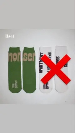 Semon apartment キッズソックス 靴下
