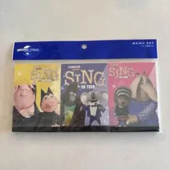 【値下げしました】　USJ SING ON TOUR メモセット 3冊入りのサムネイル