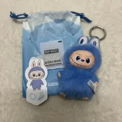 POPMART PIN FOR LOVE ぬいぐるみ ラブブ イニシャル 【O】