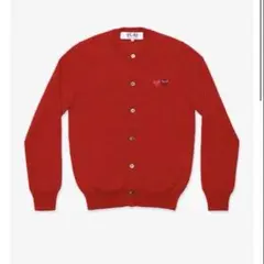 PLAY COMME DES GARÇONS ラウンドネックカーディガン