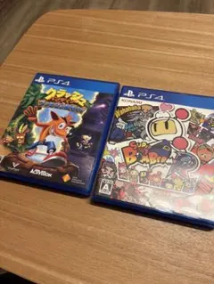 PS4 クラッシュバンディクー ボンバーマンＲ セット動作確認済み