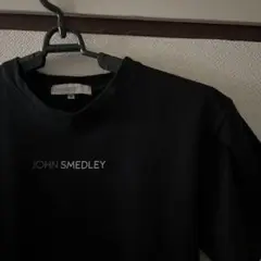 JOHN SMEDLEY ブラック Tシャツ　Sサイズ