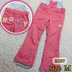 【ROXY✨M】スキー スノー スノボ ウェア パンツ ボトムス 立体ロゴ
