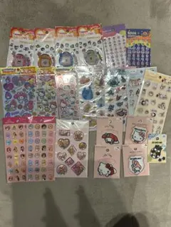 シール　まとめ売り　たまごっち　サンリオ　プリンセス　ナルミヤ　21枚