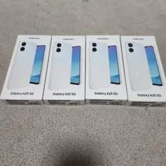 新品、未使用、開封済】Samsung Galaxy A25 5G 4台セット - メルカリ