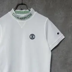 champion golf チャンピオン ロゴ モックネック シャツ ホワイトのサムネイル