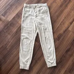UNIQLO ベージュ ジョガーパンツ XS