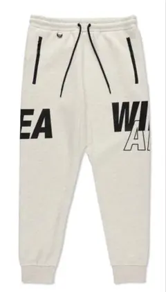 WIND AND SEA スウェットパンツ グレー×黒 L
