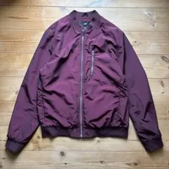 H&M エイチアンドエム MA1 人気カラーのワインレッド Y2K ストリート