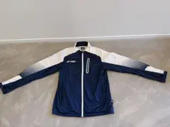 YONEX ジャケット ネイビー/ホワイト　Lサイズ