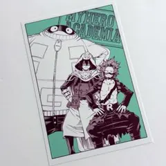 ヒロアカ 原画展 缶入りポストカード 切島鋭児郎 天喰環 ファットガムのサムネイル