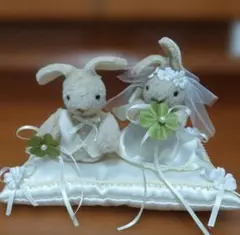 リングピロー♡うさぎ♡可愛い♡挙式