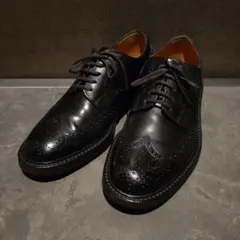 本日のみ　TOD'S ウイングチップレザーシューズ ブラック イタリア製 UK6のサムネイル