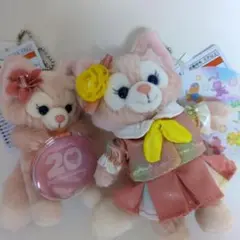 リーナベルぬいぐるみチャーム 　バッジフィルド・ウィズ・ジョイ!