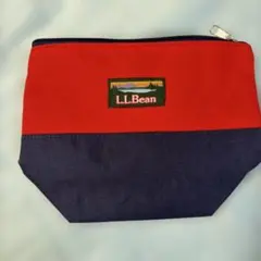 L.L.Bean ポーチ レッド ネイビーのサムネイル